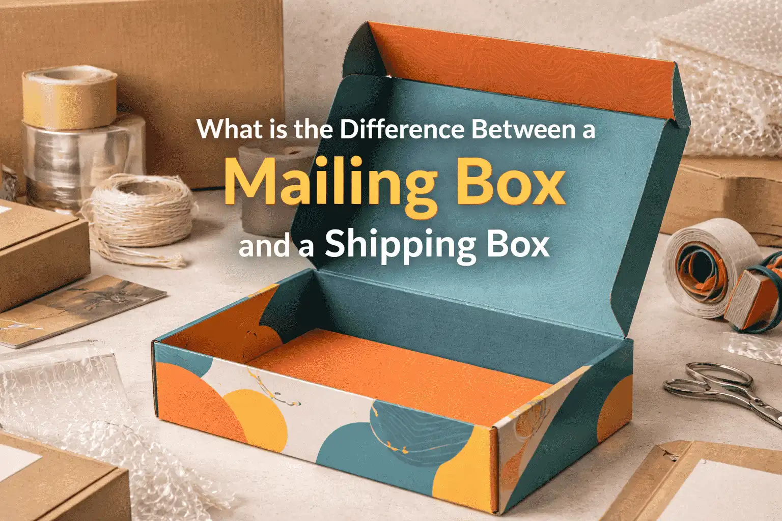 What is the Difference Between a Mailing Box and a Shipping Box